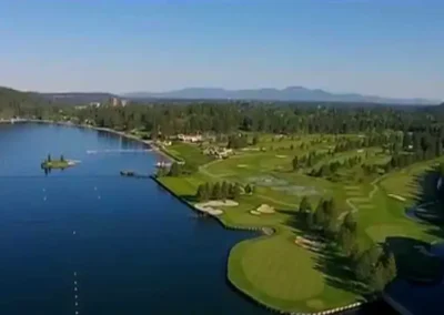 Hit the links on one of Coeur d' Alene's golf courses