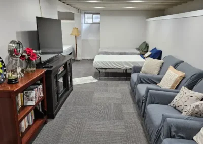 Downstairs den / bedroom