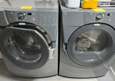 Front-load laundry with all the supplies